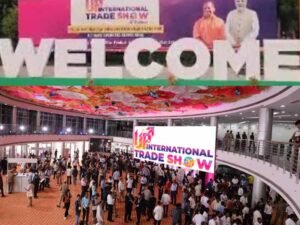 यूपी इंटरनेशनल ट्रेड शो-2025 में दिख रहा युवाओं का जोश