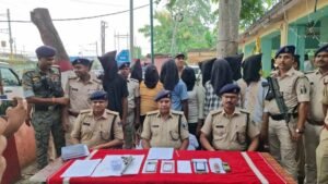 वैशाली में सोनपुर पुलिस का बड़ा अभियान: 10 अपराधी गिरफ्तार, लूट-चोरी का माल बरामद