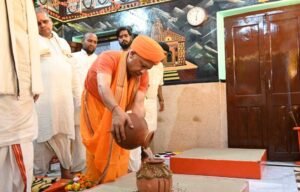 गोरक्षपीठ में शारदीय नवरात्र के विशेष अनुष्ठान का शुभारंभ