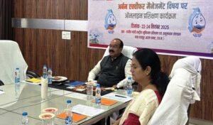 रायपुर : जल संचय और रिचार्जिंग सिस्टम के लिए शहरों में बुनियादी ढांचा विकसित करने की जरूरत –  अरुण साव