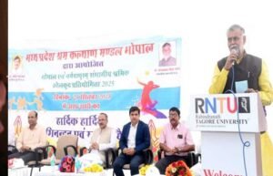 श्रम मंत्री  पटेल ने श्रमिकों के लिए आयोजित खेल प्रतियोगिता का किया उद्घाटन