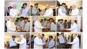 मंत्री अमित शाह ने कर्रेगुट्टालु पहाड़ी पर ‘ऑपरेशन ब्लैक फॉरेस्ट’ को सफलतापूर्वक अंजाम देने वाले सीआरपीएफ, छत्तीसगढ़ पुलिस, डीआरजीऔर कोबरा के जवानों से भेंट की और उन्हें सम्मानित किया