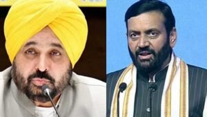 हरियाणा CM ने पंजाब CM से की 20 मिनट की मुलाकात, बाढ़ हालात की ली जानकारी और मदद का भरोसा दिया