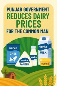 CM मान का बड़ा तोहफा: पंजाब में रोजमर्रा के डेयरी उत्पादों की कीमतें हुईं कम