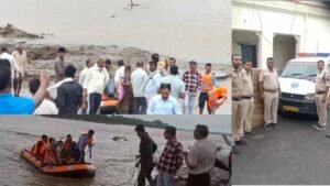 पार्वती नदी उफान: श्योपुर-बारां हाईवे 24 घंटे बंद, SDRF ने 15 ग्रामीणों और गर्भवती महिला को बचाया