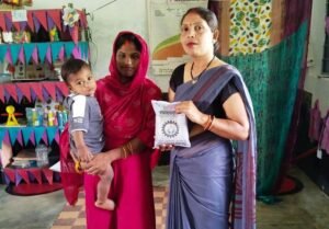 आंगनबाड़ी सेवाओं से कुपोषित शिवांश हुआ स्वस्थ