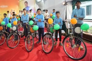 सरकारी स्कूलों में पढ़ने वाले 4.90 लाख बच्चों को नि:शुल्क साइकिल