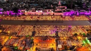 अयोध्या दीपोत्सव 2025:अयोध्या राम की पैड़ी पर बनेगी 80 हजार दीयों से सजी रंगोली