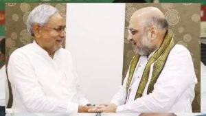 बिहार चुनाव से पहले बड़ा सियासी मंथन: नीतीश से मिले अमित शाह, NDA में सीट बंटवारे पर बनी सहमति