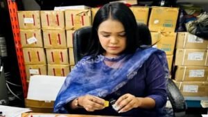 एमपी में प्रतिबंधित सिरप मामले में बड़ा एक्शन: ड्रग इंस्पेक्टर अनूभूति शर्मा निलंबित