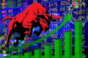 शेयर बाजार में रौनक कायम, सेंसेक्स-निफ्टी में उछाल, Titan-TCS ने दिखाई रफ्तार