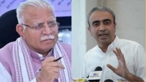 बाबा साहेब पर विवादित बयान: AAP के अनुराग ढांडा ने मनोहर लाल खट्टर को घेरा