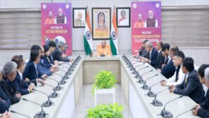 मुख्यमंत्री योगी आदित्यनाथ से 25 कंपनियों के 45 शीर्ष प्रोफेशनल्स की महत्वपूर्ण भेंट