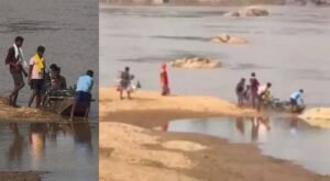 बीजापुर में इंद्रावती नदी पर नाव पलटी, परिवार के 4 लोग लापता