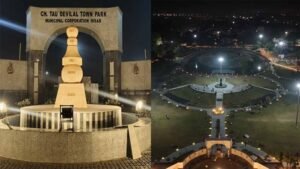 हिसार में 12 एकड़ में बना ‘पंचतत्व’ पार्क, CM सैनी करेंगे ‘जल‑वायु‑अग्नि‑पृथ्वी‑आकाश’ उद्यान का उद्घाटन