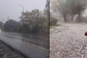 हरियाणा में पश्चिमी विक्षोभ का ‘डबल अटैक’, 11 जिलों में बारिश के साथ पड़े ओले