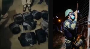 अमृतसर में पाकिस्तान बॉर्डर पर हेरोइन की बड़ी खेप बरामद, आधी रात को दोनों तस्कर फरार