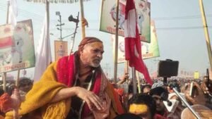 मौनी अमावस्या पर बवाल: शंकराचार्य अविमुक्तेश्वरानंद का रथ रोके जाने पर हंगामा, बैरियर टूटा