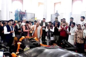 उप मुख्यमंत्री ने भैरवनाथ मंदिर में की पूजा-अर्चना