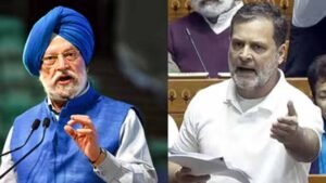 Epstein Files पर राहुल गांधी के आरोपों पर भड़के हरदीप पुरी, बोले– बेबुनियाद हैं सभी दावे