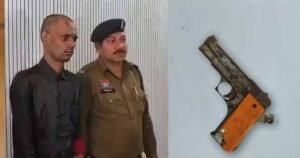 अवैध पिस्टल-मैग्जीन संग युवक धराया, हत्या व मारपीट के मामलों में रह चुका है जेल में