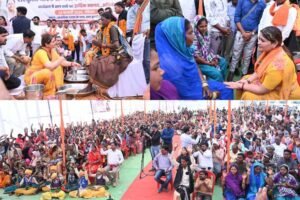 धर्मांतरण के विरुद्ध विधायक भावना बोहरा की मुहिम, संस्कृति गौरव सम्मेलन में 165 लोगों की घर वापसी