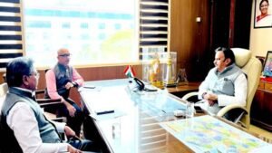 सीएचसी को एफआरयू के रूप में उन्नत करने के लिए मैनपावर की उपलब्धता सुनिश्चित करें: उप मुख्यमंत्री  शुक्ल