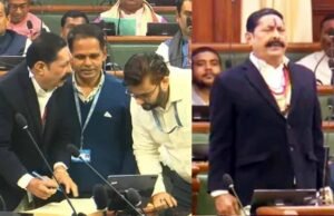 जेल से एंबुलेंस से विधानसभा पहुंचे अनंत सिंह, कानूनी शर्तों के साथ ली शपथ