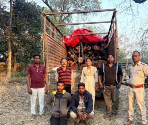 खैर लकड़ी की अंतर्राज्यीय तस्करी का भंडाफोड़
