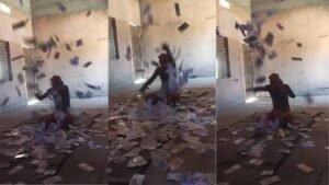 ढाई लाख को ढाई करोड़ बनाने वाले तांत्रिक की पिटाई, नोटों की बारिश कराते वीडियो वायरल