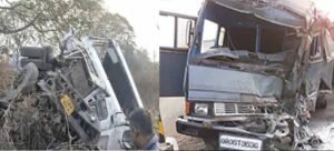 ओडिशा में ट्रेलर ने पुलिस की गाड़ी को मारी टक्कर, 5 जवानों की मौत और 3 की हालत नाजुक