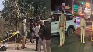 दो पुलिसवालों की गोली लगने से संदिग्ध हालत में मौत, चैक पोस्ट के अंदर मिले शव