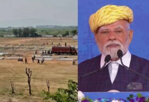 पीएम मोदी की सभा का बनने लगा वाटर प्रूफ डोम, अजमेर की सुधारी जा रही सड़कें