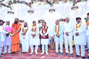 मुख्यमंत्री ने विशाल सतनाम सद्भाव पदयात्रा’ का किया शुभारंभ