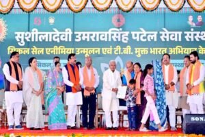 दीन-दुखियों की सेवा का संकल्प प्रेरणादायी और अनुकरणीय : राज्यपाल पटेल