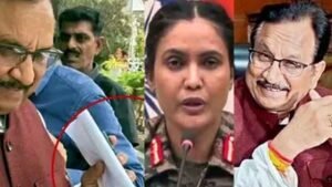 कर्नल सोफिया कुरैशी पर टिप्पणी का मामला: माफी की स्क्रिप्ट पढ़ते दिखे मंत्री, चेहरे पर मुस्कान