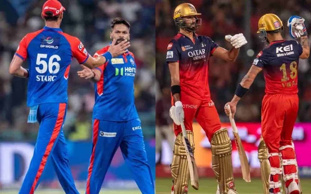 दिल्ली कैपिटल्स और RCB के बीच कांटे की टक्कर कल