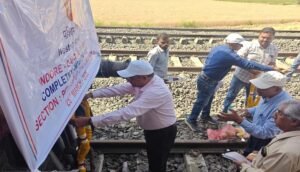 बुरहानपुर में नई रेल लाइन का सफल ट्रायल, महाराष्ट्र तक बढ़ेगी कनेक्टिविटी, 135 की स्पीड से दौड़ी ट्रेन