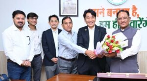 मुख्यमंत्री विष्णु देव साय से जापान के प्रतिनिधिमंडल की सौजन्य मुलाकात: निवेश, तकनीकी सहयोग और औद्योगिक विस्तार को लेकर हुई विस्तृत चर्चा