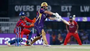 इकाना स्टेडियम में KKR ने LSG को दिया 156 रनों का लक्ष्य, मुकाबला रोमांचक मोड़ पर