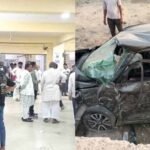 खंडवा में दर्दनाक सड़क हादसा, बारात की कार खंडहर मकान से टकराई, 3 की मौत