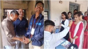 Madhya Pradesh Public Service Commission परीक्षा में सख्ती: सेंटर गेट पर उतरवाए टॉप्स, कलावा भी कटवाया