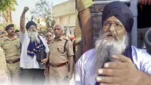 18 महीने बाद टावर से उतरे Gurjit Singh Khalsa, संगत ने लगाए जयकारे