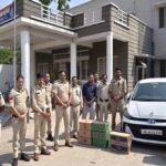 मध्यप्रदेश पुलिस की अवैध शराब तस्करों पर कार्यवाही