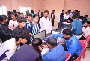 राज्य स्तरीय आवासीय खेल अकादमी में चयन के लिए ट्रायल शुरू, 204 खिलाड़ियों ने लिया हिस्सा