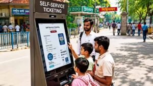 चिड़ियाघर में टिकट के लिए नई सुविधा: UPI से मिलेगी सेकंडों में एंट्री