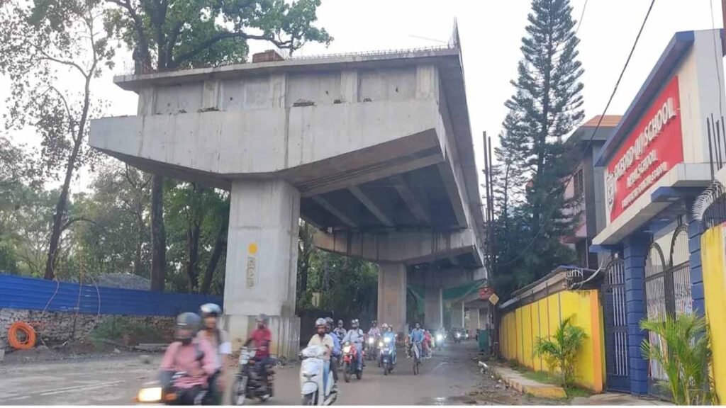रांची में कांटाटोली-सिरमटोली कनेक्टिंग फ्लाईओवर निर्माण धीमा, भू-अर्जन बनी बाधा