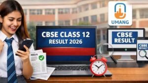CBSE 12वीं रिजल्ट घोषित: 85.20% छात्र पास, Digilocker और UMANG ऐप पर तुरंत देखें मार्कशीट