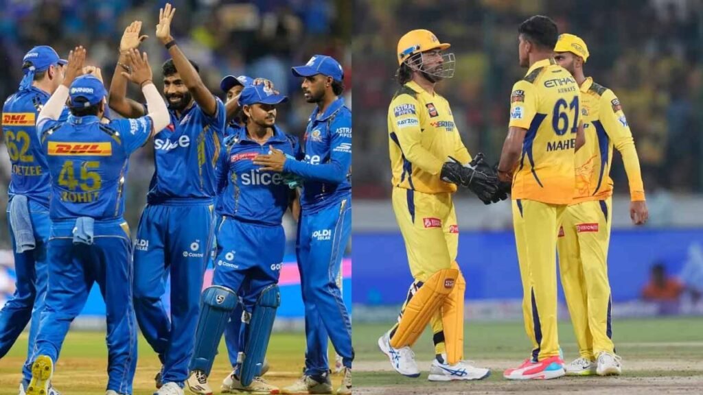 आईपीएल 2026: चेन्नई सुपर किंग्स और मुंबई इंडियंस की करो या मरो की भिड़ंत