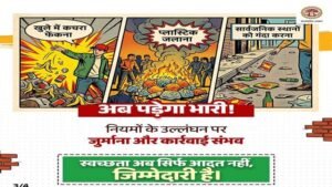 स्वच्छता सर्वेक्षण 2025-26: प्रदेश में ठोस अपशिष्ट प्रबंधन नियम 2026 प्रभावी : लापरवाही और नियमों के उल्लंघन पर होगी दंडात्मक कार्रवाई – आयुक्त भोंडवे